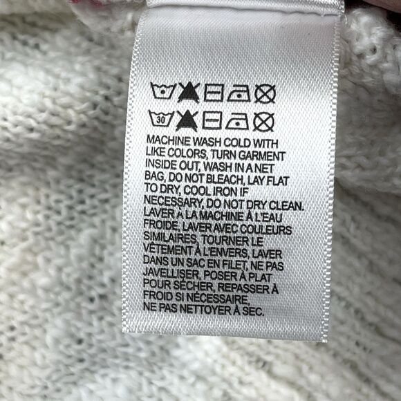 Lucky Brand Americana Flag Sweater Womens Size XL Cotton Blend Preppy Patriotic - Picture 9 of 9